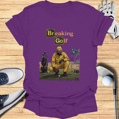 Breaking Golf Graphic Tee for Golf Enthusiasts