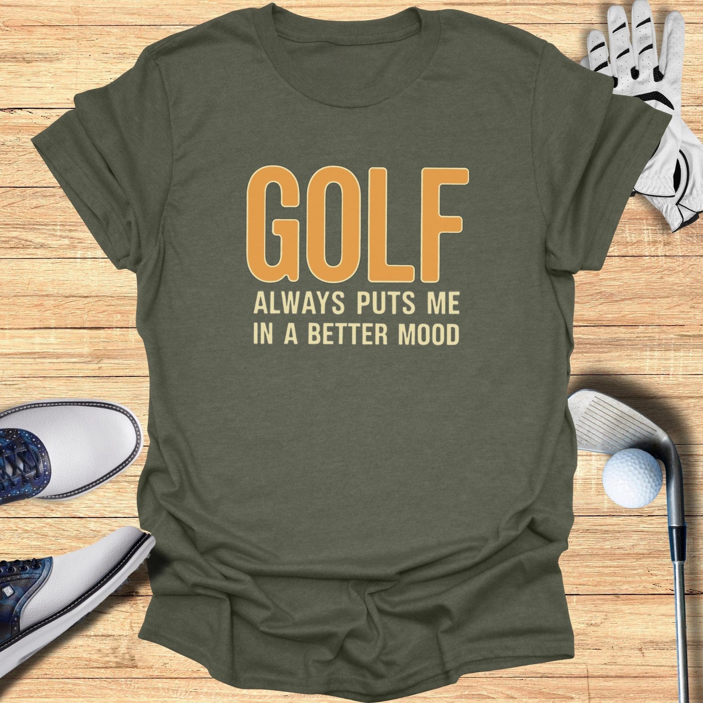 Golf Always T-Shirt - Funny Golf Tee by Swing Epic