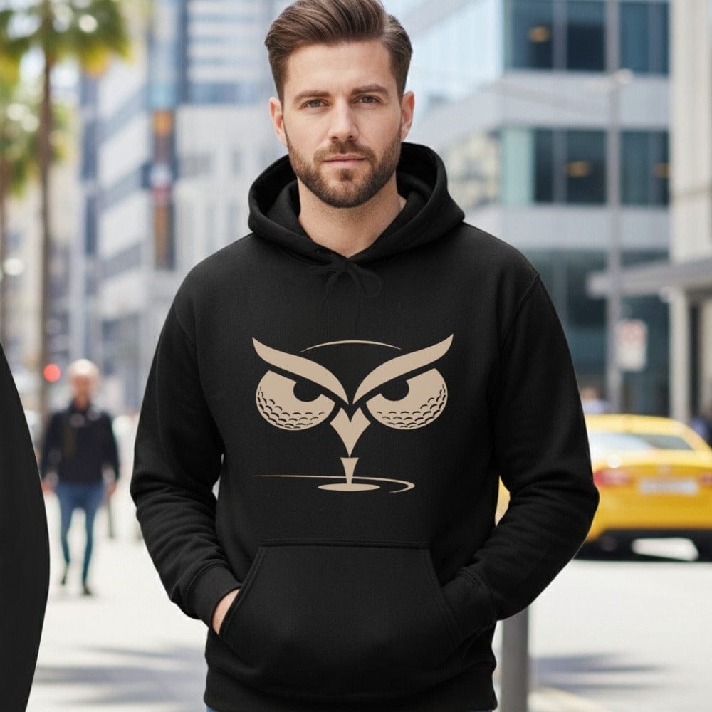 Striking Owl Graphic Hoodie for Urban Style