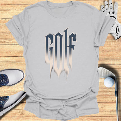 Golf Themed T-Shirt with Stylish Graphic Design