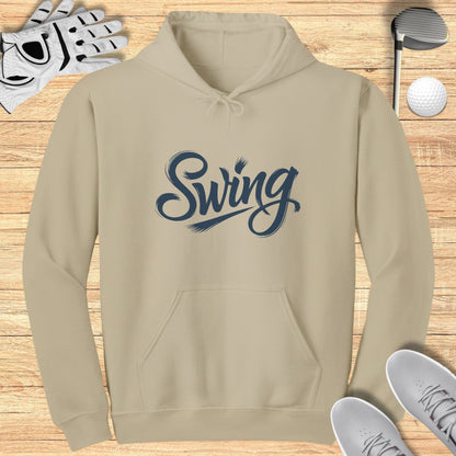 Swing Design Unisex Hooded Sweatshirt Apparel