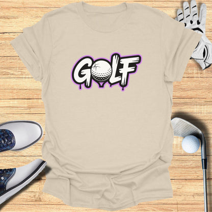 Graphic Golf Themed Tee Ideal for Summer Outfits