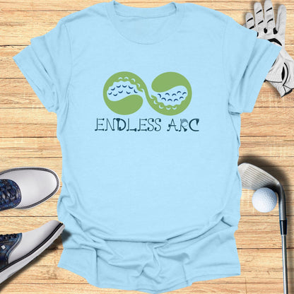 Endless Arc Golf T-Shirt with Unique Design