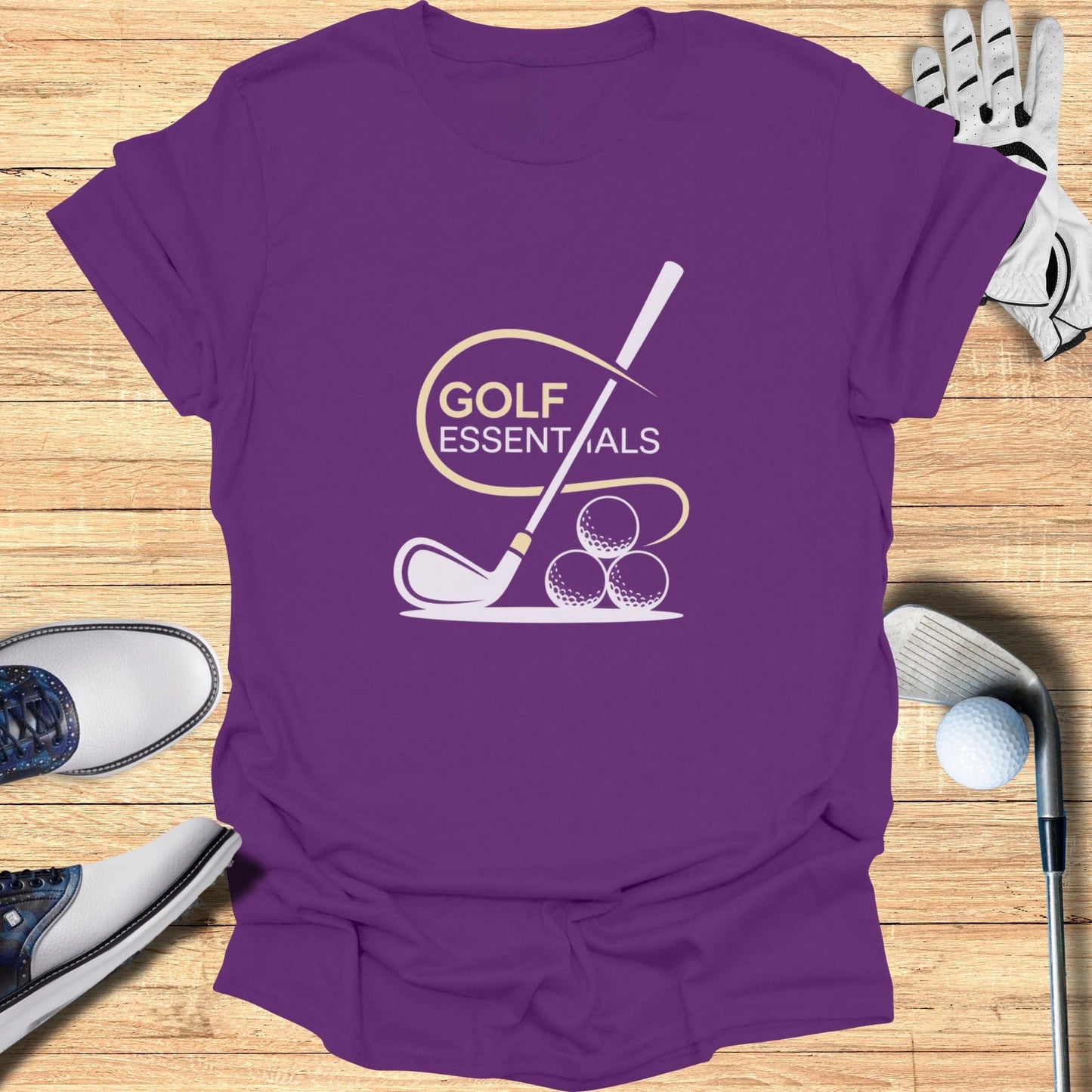 Golf Essentials T-Shirt - Funny Golf Tee by Swing Epic