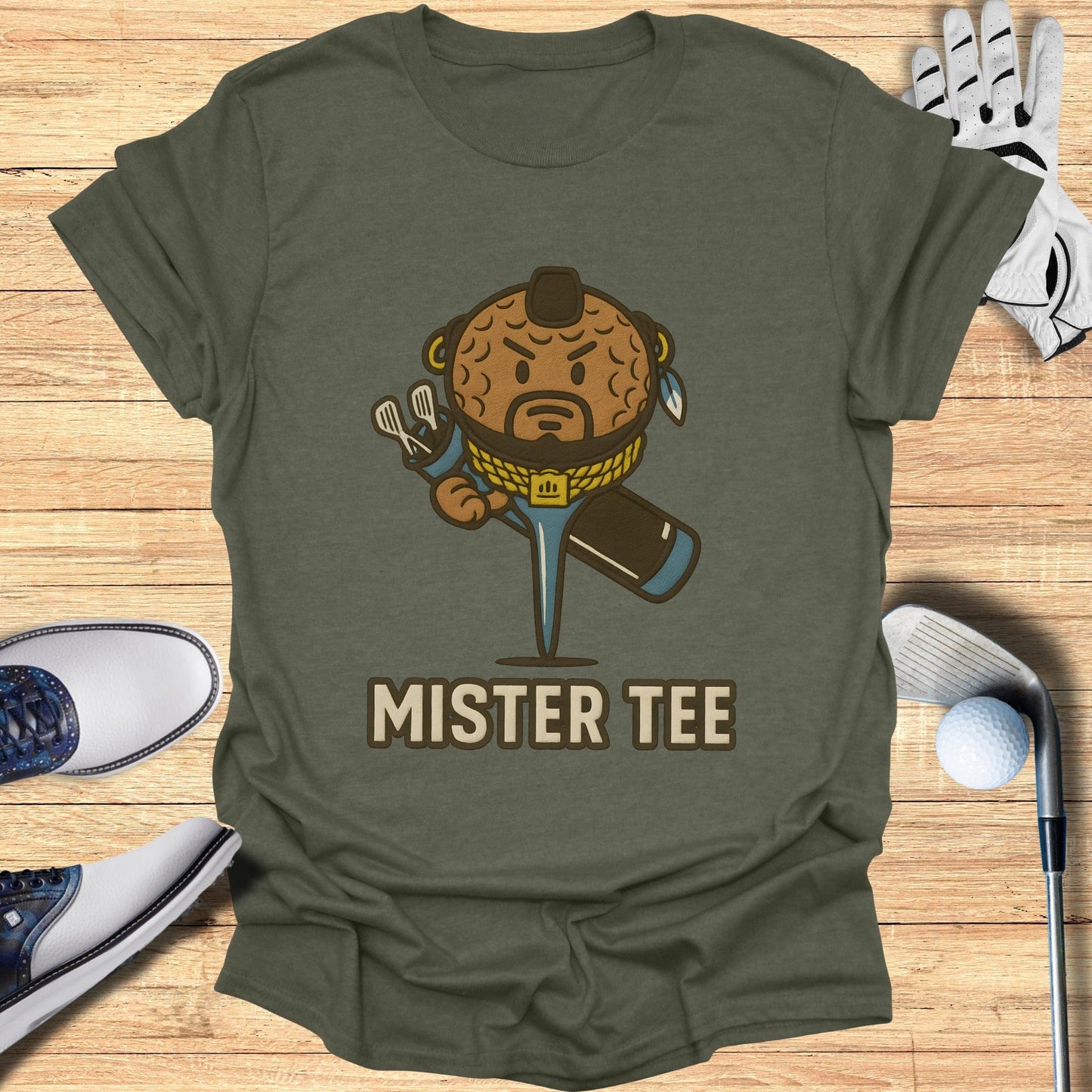 Mister Tee Funny Graphic Golf T-Shirt for Golf Lovers