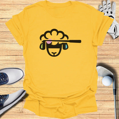 Retro Cool Sheep T-shirt with Fun Cartoon Graphics