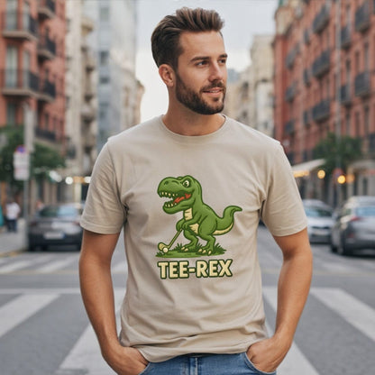 Funny Tee Rex Dinosaur Graphic Print T-shirt