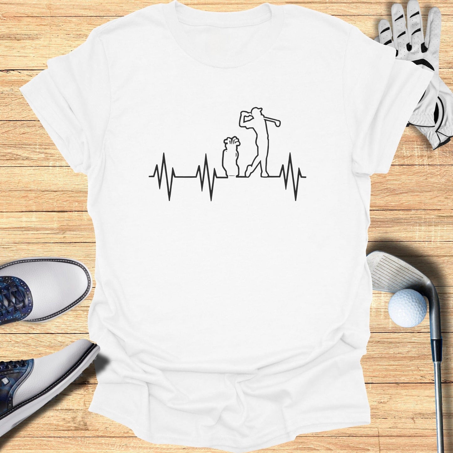 Golfer Design Graphic Tee Perfect for Golf Lovers