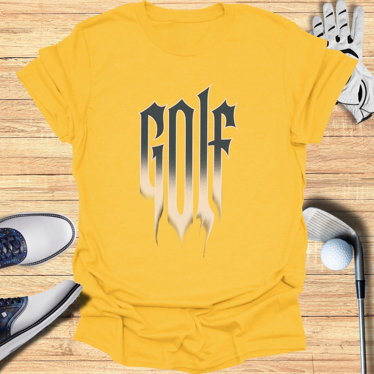 Bold Graphic Golf T-Shirt for Casual Wear