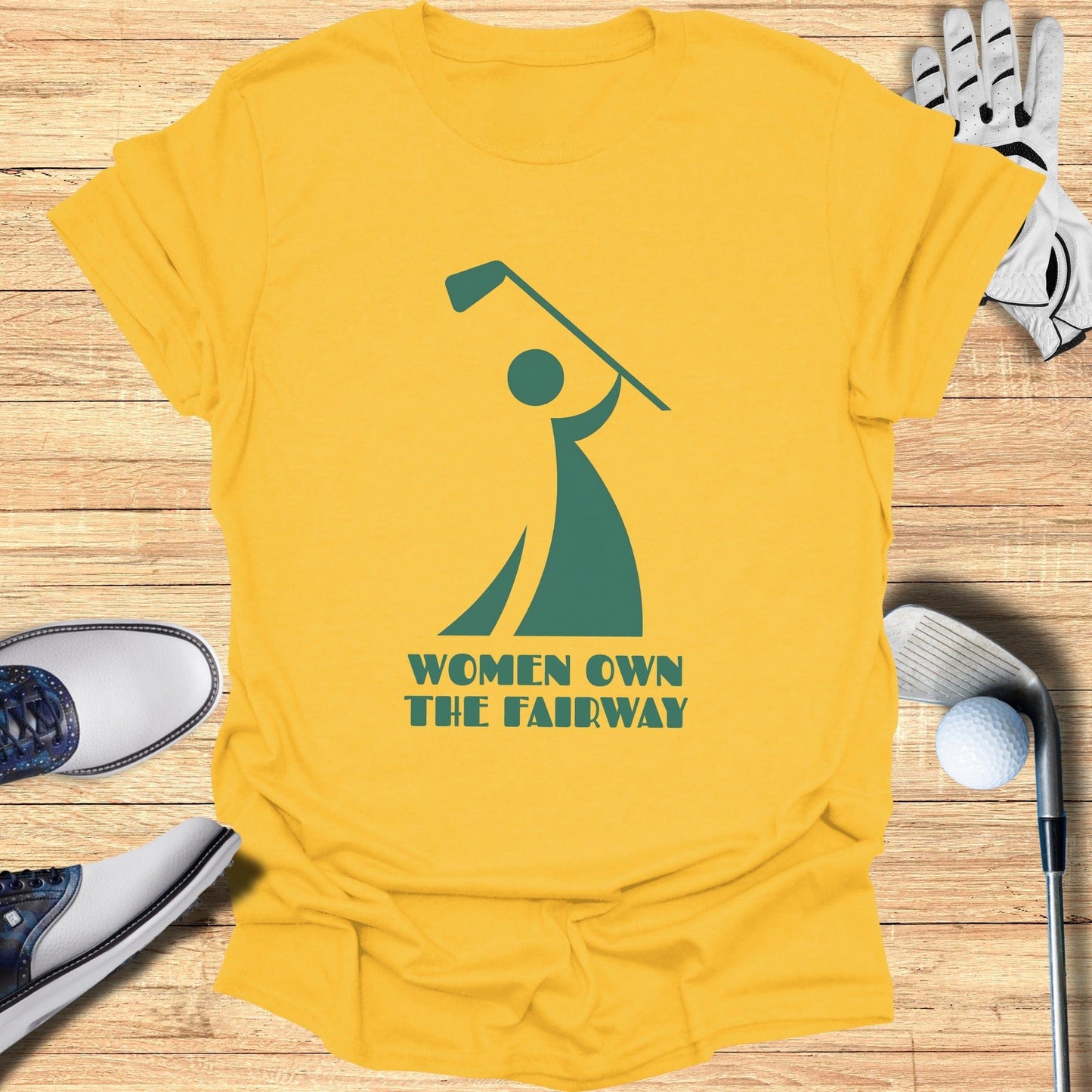 Women Own The Fairway Golf Shirt