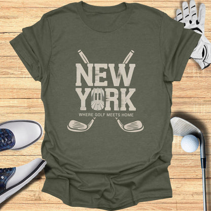 New York City T-Shirt - Funny Golf Tee by Swing Epic