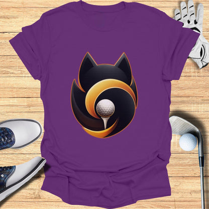 Purple T-shirt with Stylish Sports Design
