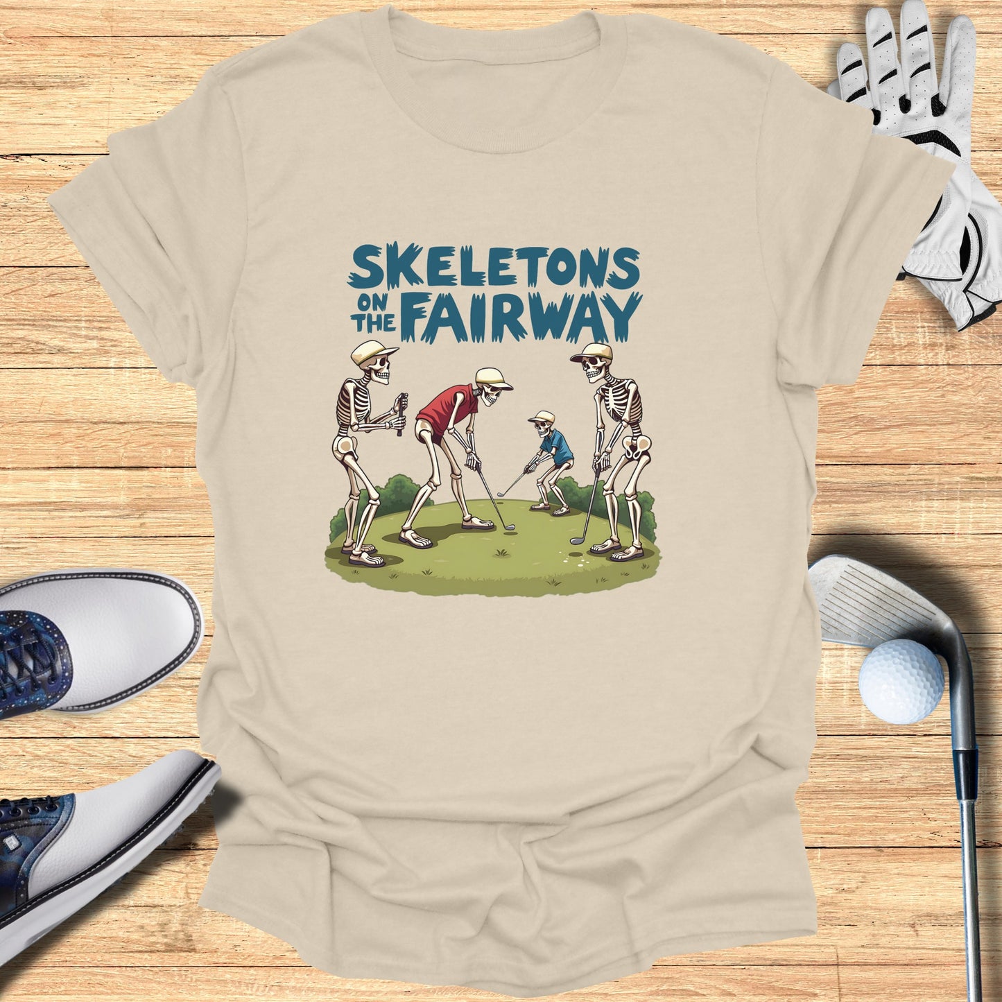 Skeletons on the Fairway Graphic Tee product