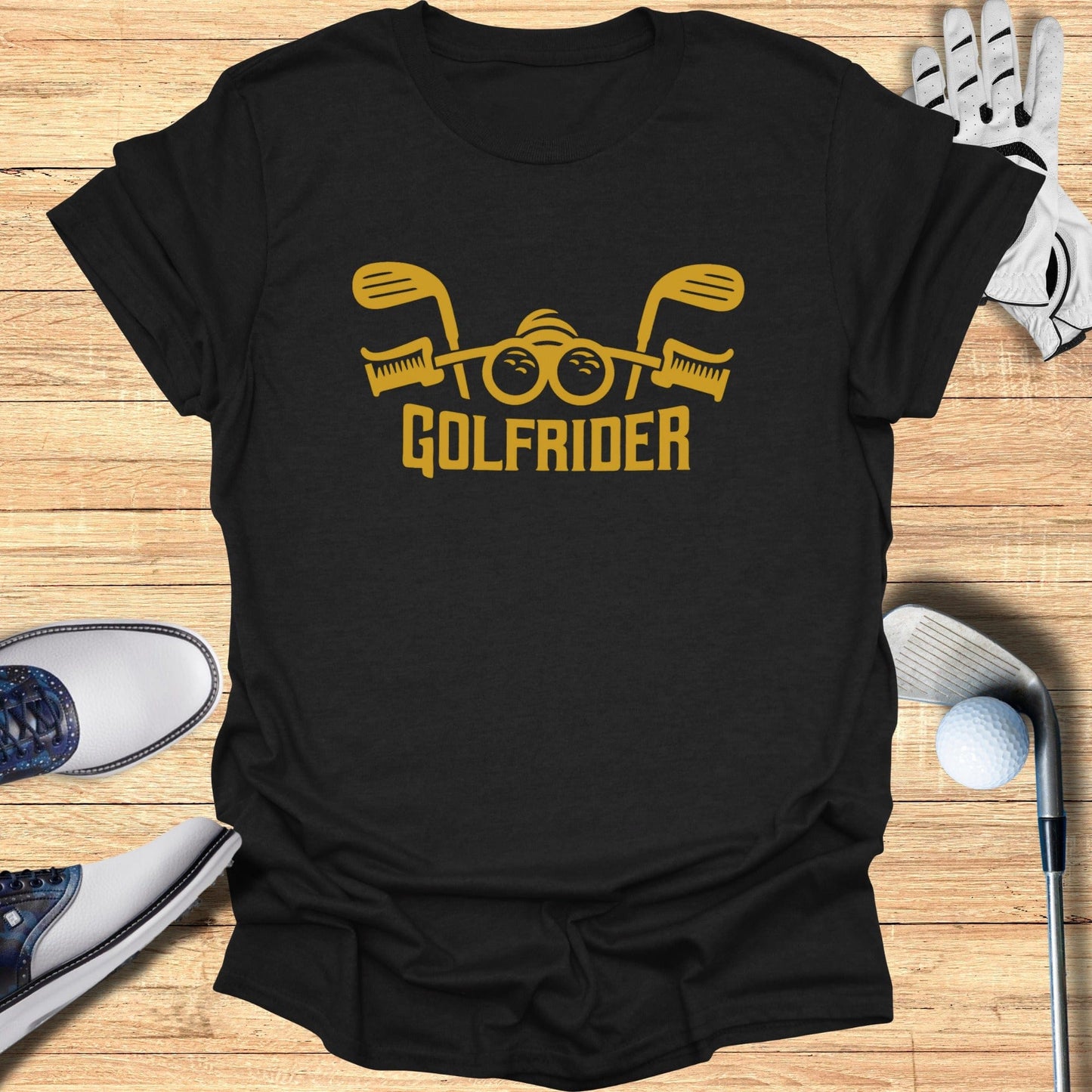 Golfrider Graphic Tee Golfing Apparel Shirt