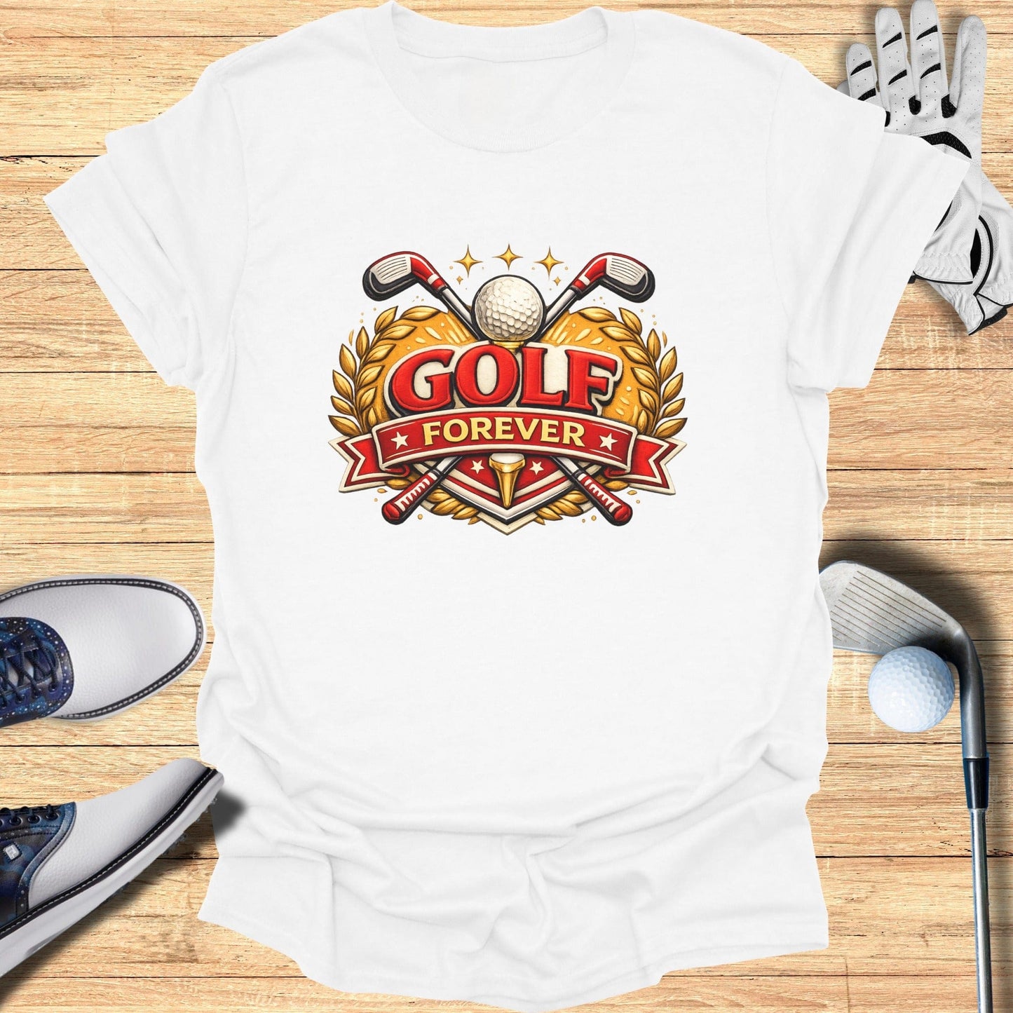 Golf Forever Graphic Tee for Enthusiasts T-Shirt