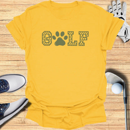 Casual Wear T-Shirt for Golf Pet Lovers