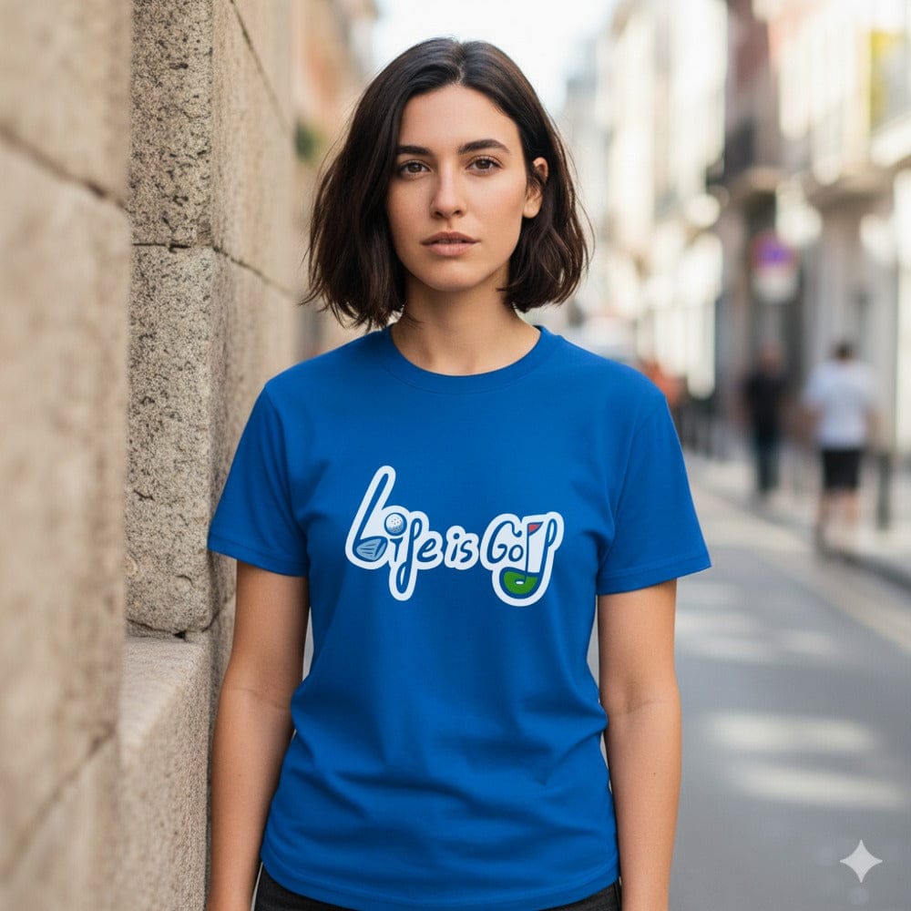 Life is Cool Graphic T-Shirt Casual Style Clothing