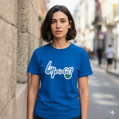 Life is Cool Graphic T-Shirt Casual Style Clothing