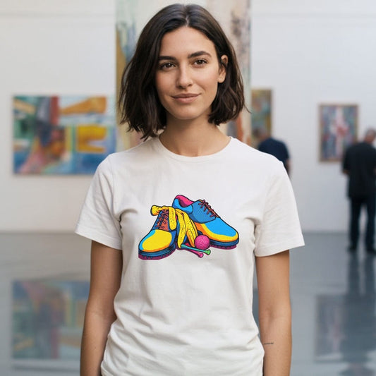 Colorful Sneakers Graphic Design T-Shirt product