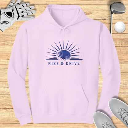 Rise and Drive Graphic Hoodie perfect for casual days