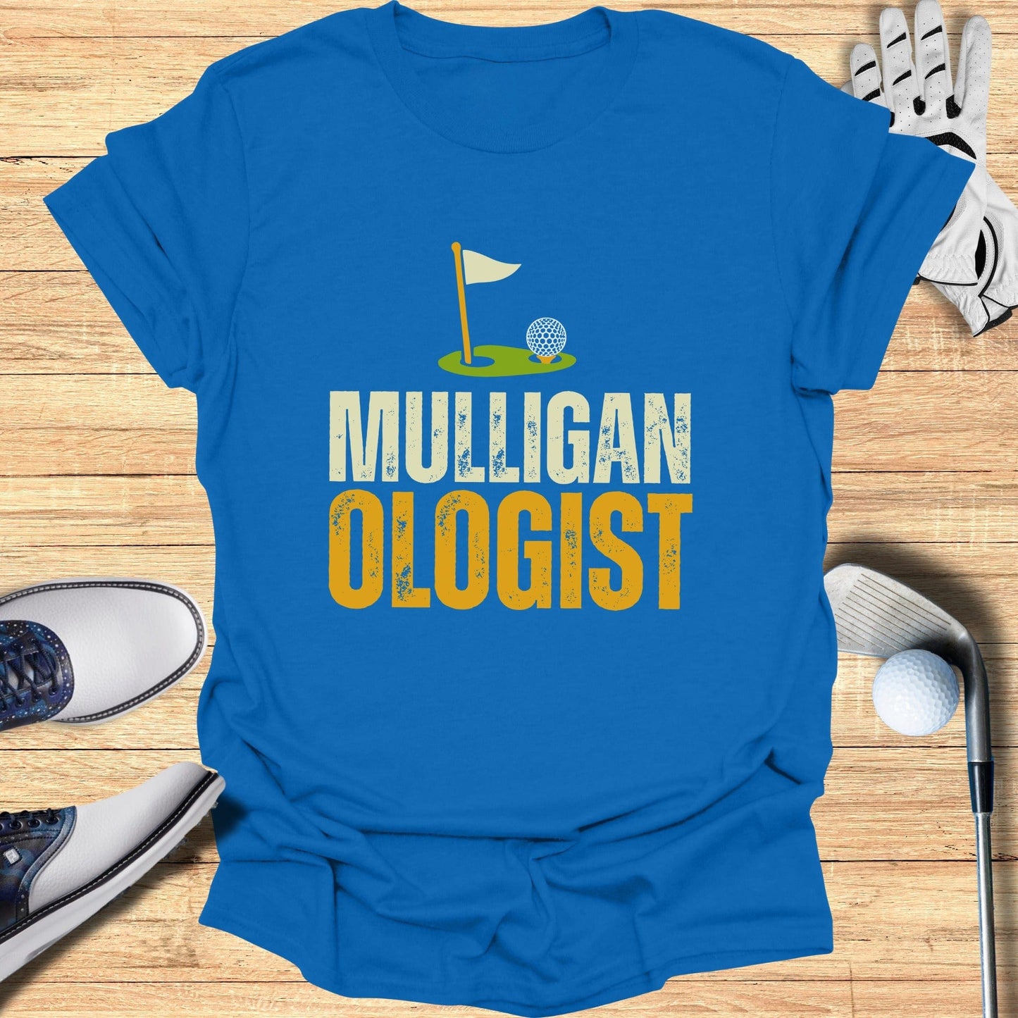Mulligan Ologist T-Shirt - Funny Golf Tee by Swing Epic