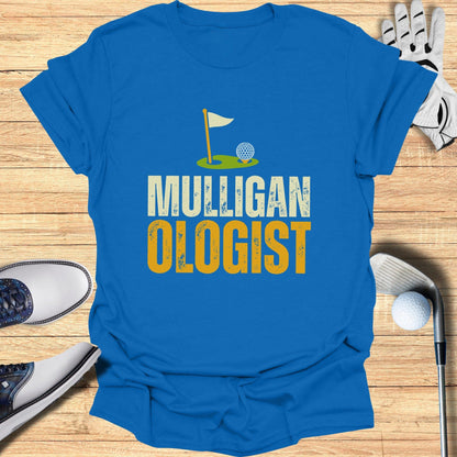 Mulligan Ologist T-Shirt - Funny Golf Tee by Swing Epic