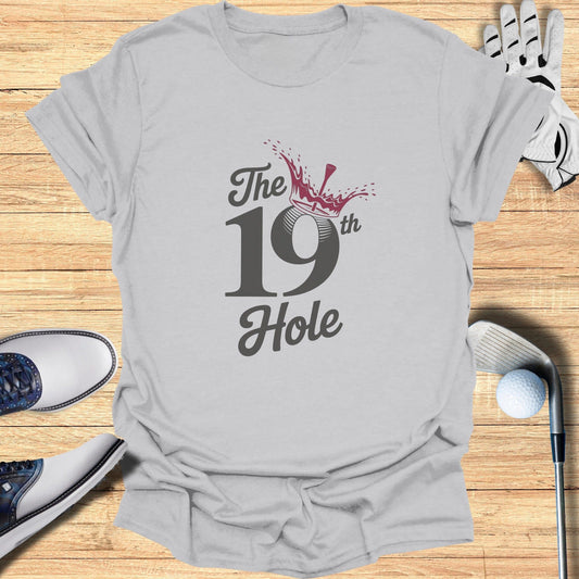 The 19th Hole T-Shirt - Funny Golf Tee by Swing Epic