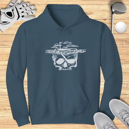 Skull with Cloud and Sea Design Hoodie Product