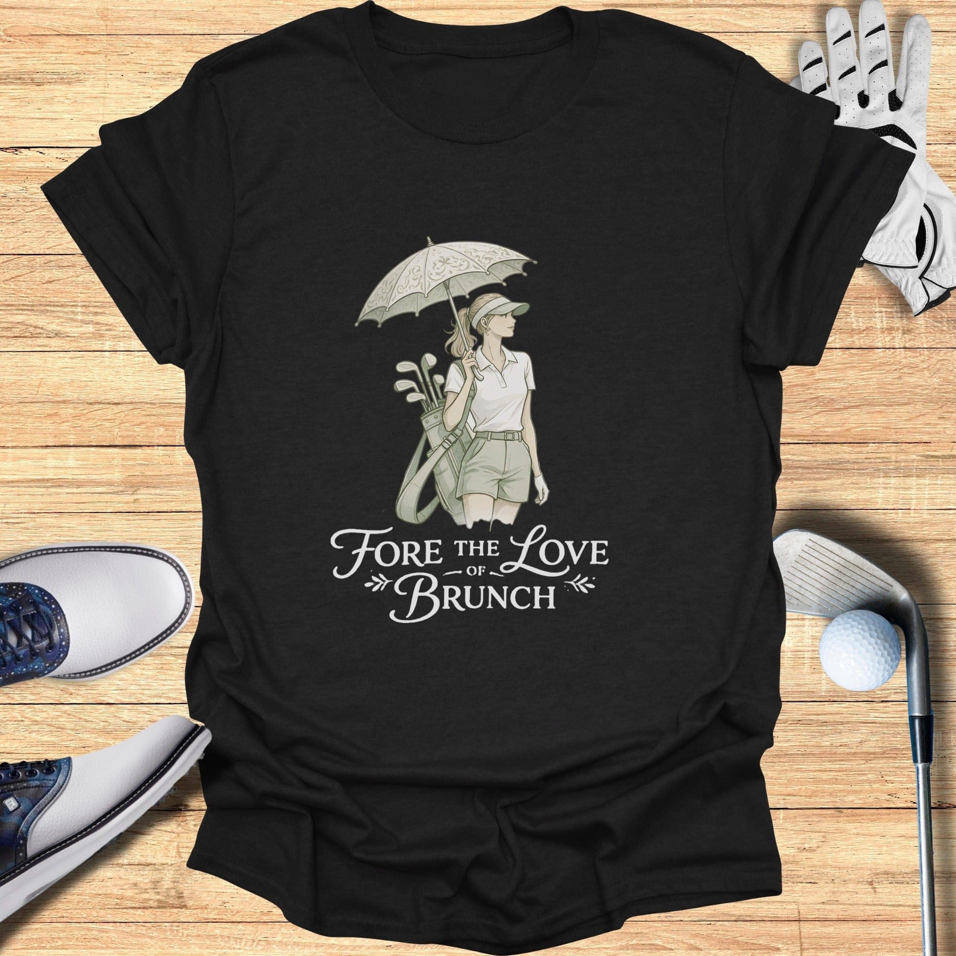 Fore the Love of Brunch Women's Golf T-Shirt