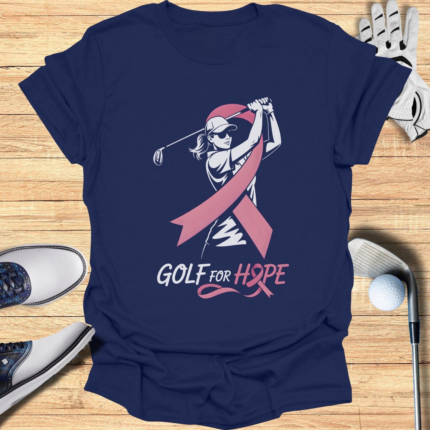 Golf for Hope Graphic Tee Charity Shirt