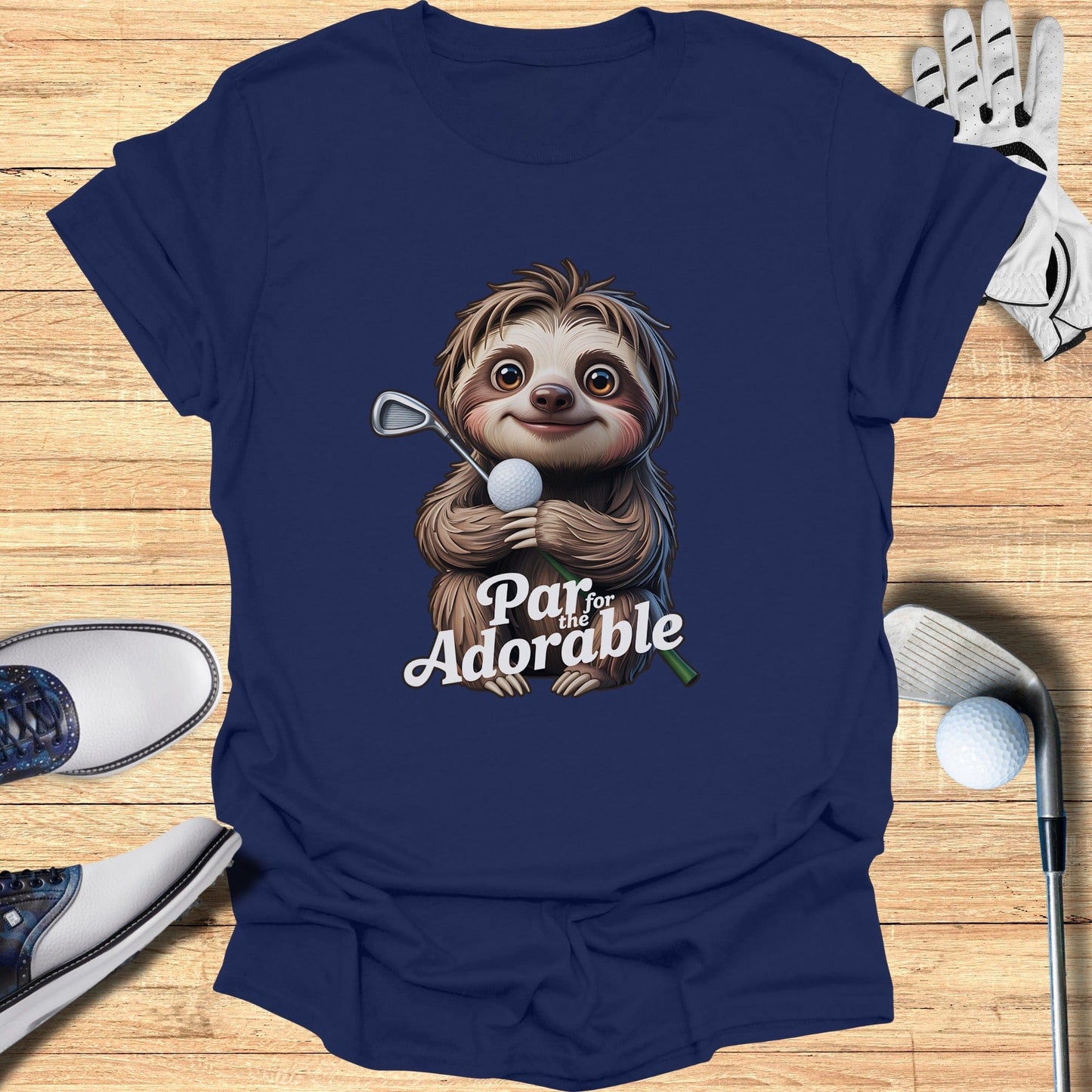 Par for the Adorable T-Shirt - Funny Golf Tee by Swing Epic