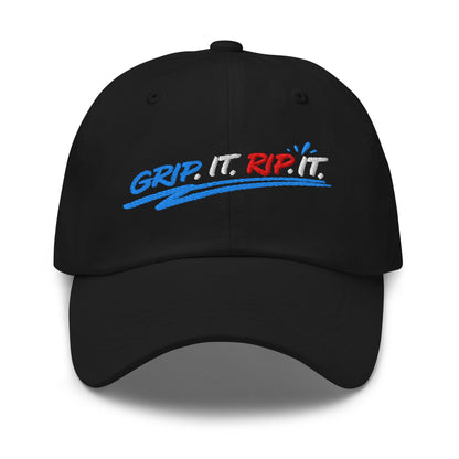 Grip It Rip It Embroidered Golf Cap - Funny Golf Tee by Swing Epic