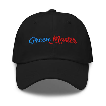 Green Master Embroidered Golf Cap - Funny Golf Tee by Swing Epic