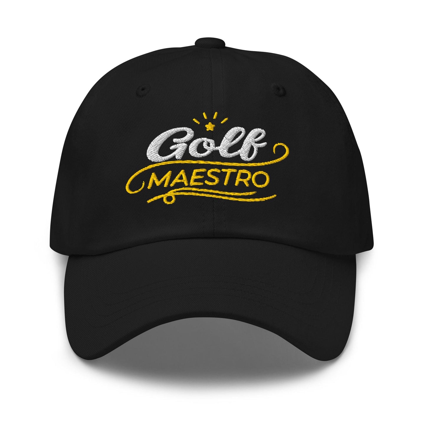 Golf Maestro Embroidered Golf Cap - Funny Golf Tee by Swing Epic