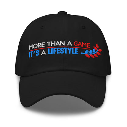 More Than a Game It's a Lifestyle Embroidered Golf Cap - Funny Golf Tee by Swing Epic