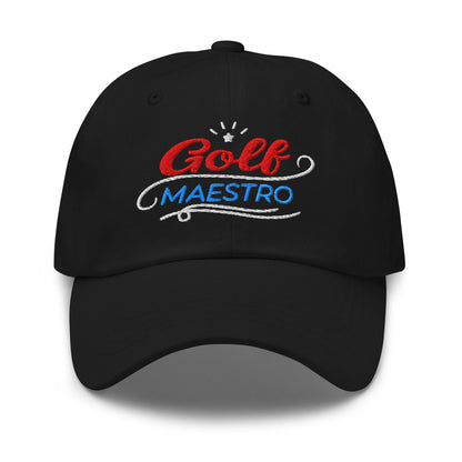 Golf Maestro Embroidered Golf Cap - Funny Golf Tee by Swing Epic
