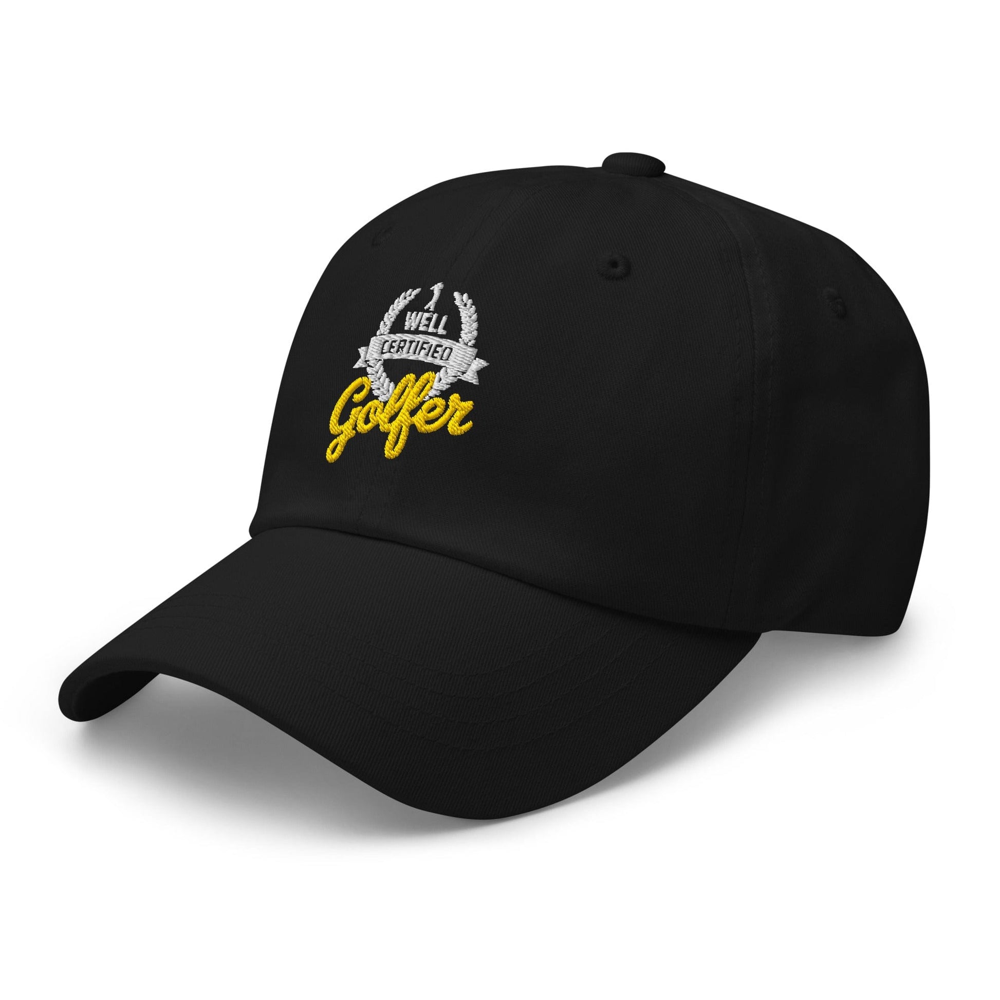 Well Certified Golfer Embroidered Golf Cap - Funny Golf Tee by Swing Epic