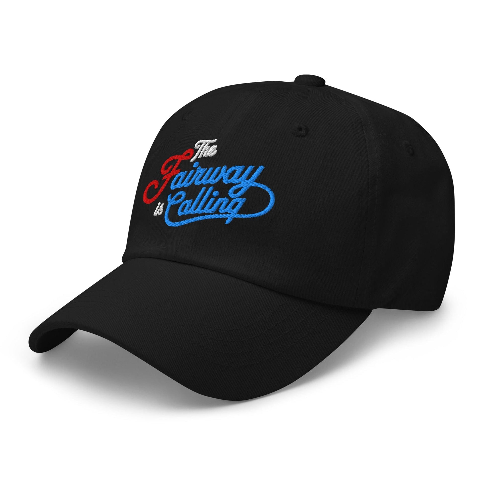 The Fairway is Calling Fun Quirky Embroidered Golf Cap - Funny Golf Tee by Swing Epic