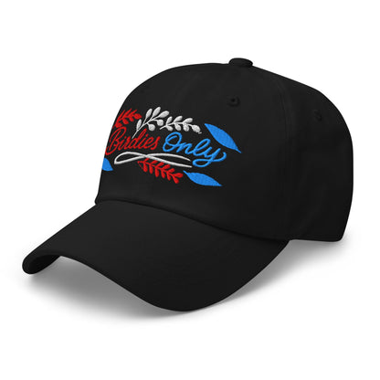 Birdies Only Fun Spirit Design Embroidered Golf Cap - Funny Golf Tee by Swing Epic