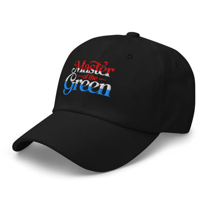 Master of the Green Engaging Embroidered Golf Cap - Funny Golf Tee by Swing Epic