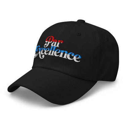 Par Excellence Embroidered Golf Cap - Funny Golf Tee by Swing Epic
