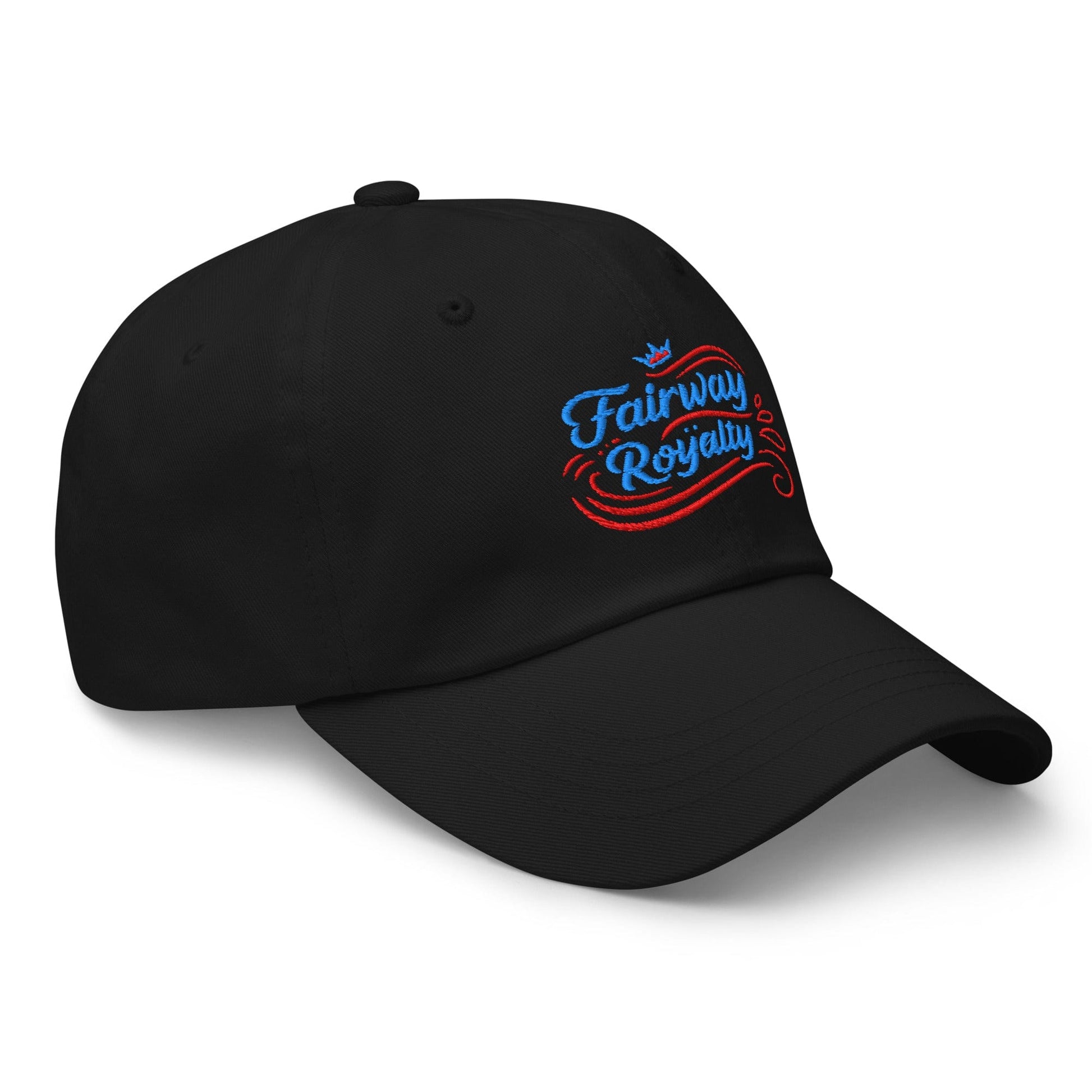 Fairway Royalty Swirls Leaf Detailed Embroidered Golf Cap - Funny Golf Tee by Swing Epic