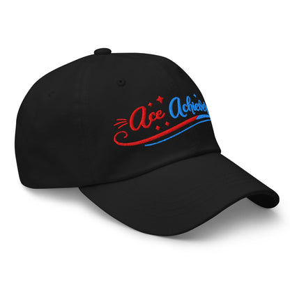 Ace Achiever Sparkle Magic Swirl Embroidered Golf Cap - Funny Golf Tee by Swing Epic