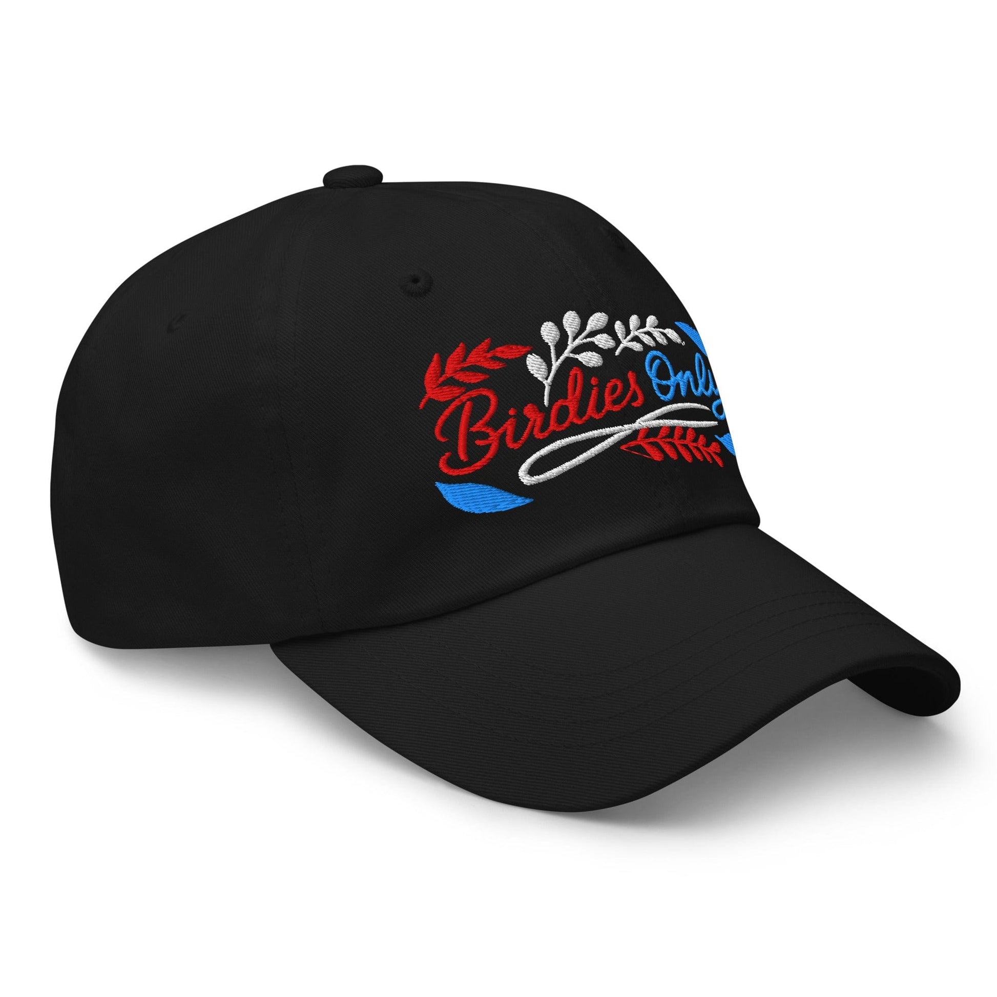 Birdies Only Fun Spirit Design Embroidered Golf Cap - Funny Golf Tee by Swing Epic
