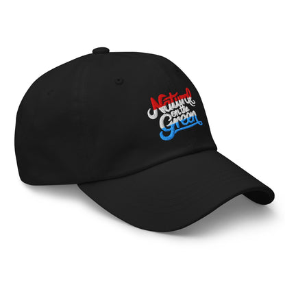 Natural on the Green Fun Embroidered Golf Cap - Funny Golf Tee by Swing Epic
