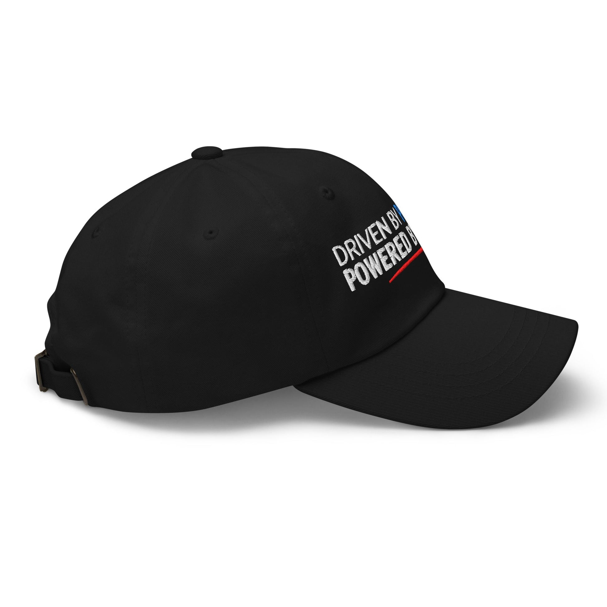 Driven by Passion Powered by Swing Embroidered Golf Cap - Funny Golf Tee by Swing Epic