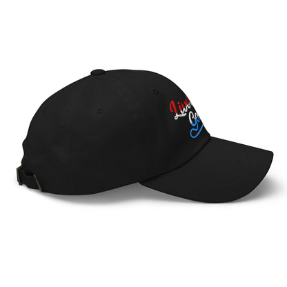 Live to Golf Fun Embroidered Golf Cap - Funny Golf Tee by Swing Epic