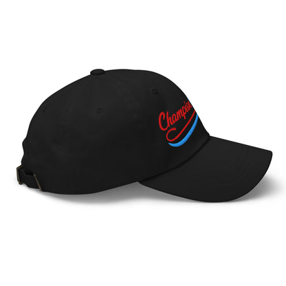 Champion Golfer Sparkling Star Fun Embroidered Golf Cap - Funny Golf Tee by Swing Epic