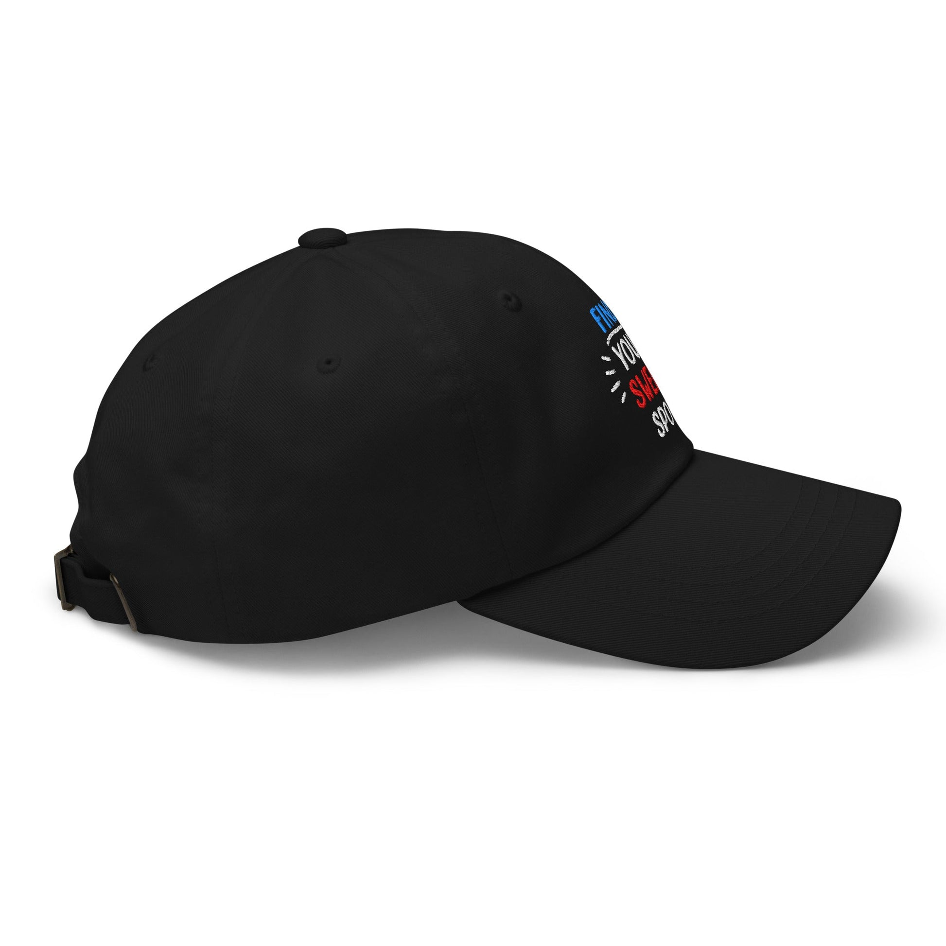 Find Your Sweet Spot Embroidered Golf Cap - Funny Golf Tee by Swing Epic
