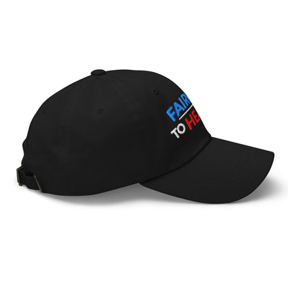 Fairway To Heaven Fun Spirit Embroidered Golf Cap - Funny Golf Tee by Swing Epic